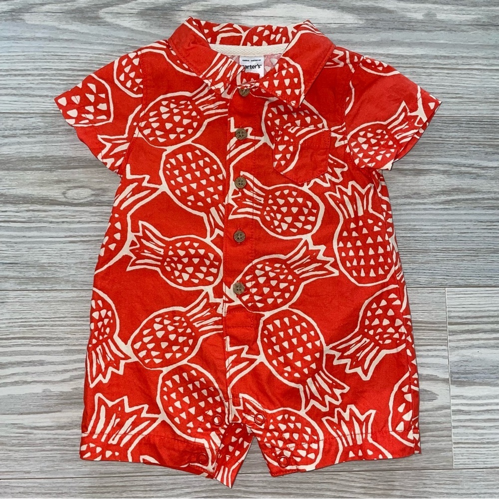 ⭐Carter’s Baby Boy Summer Romper 3M⭐